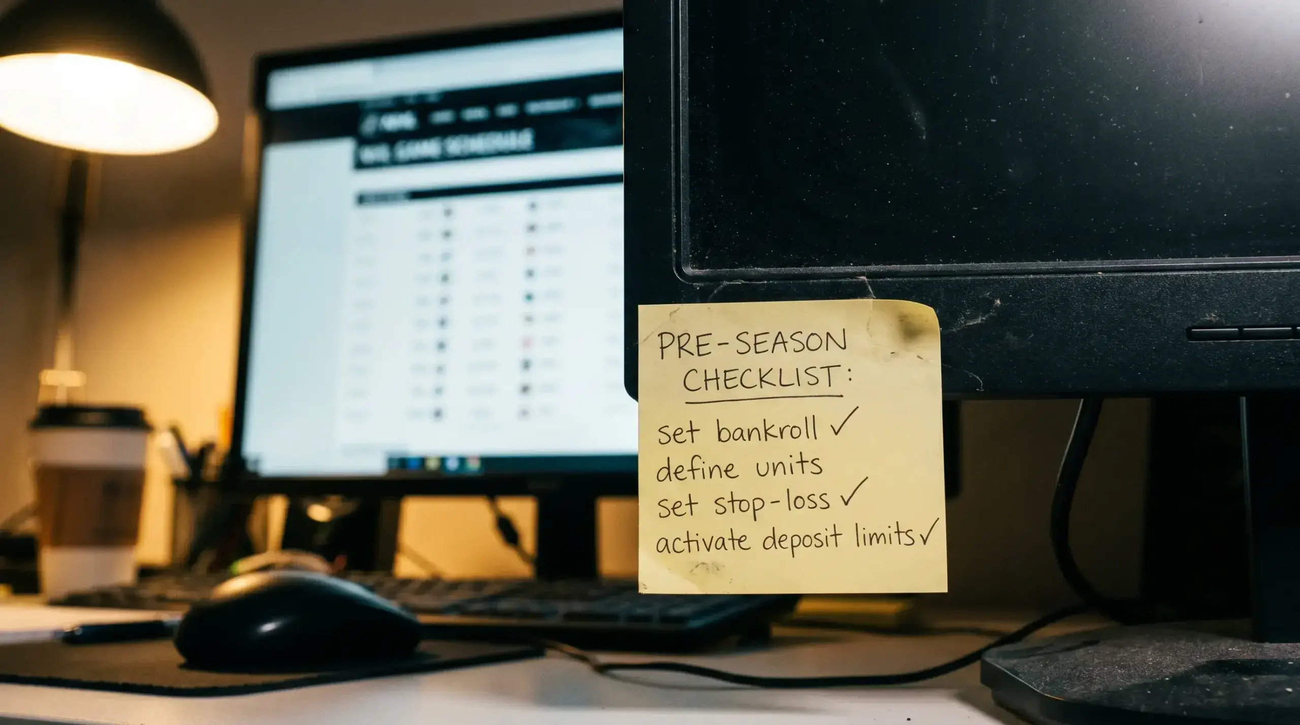 Pre-season bankroll protection checklist for disciplined hockey bettors