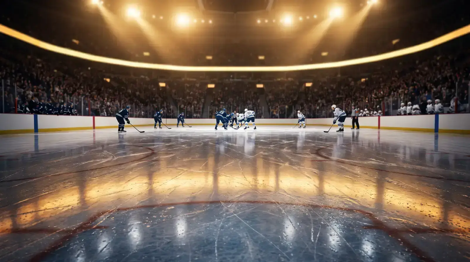 Ice hockey analytics dashboard with NHL and EIHL betting data visualisation