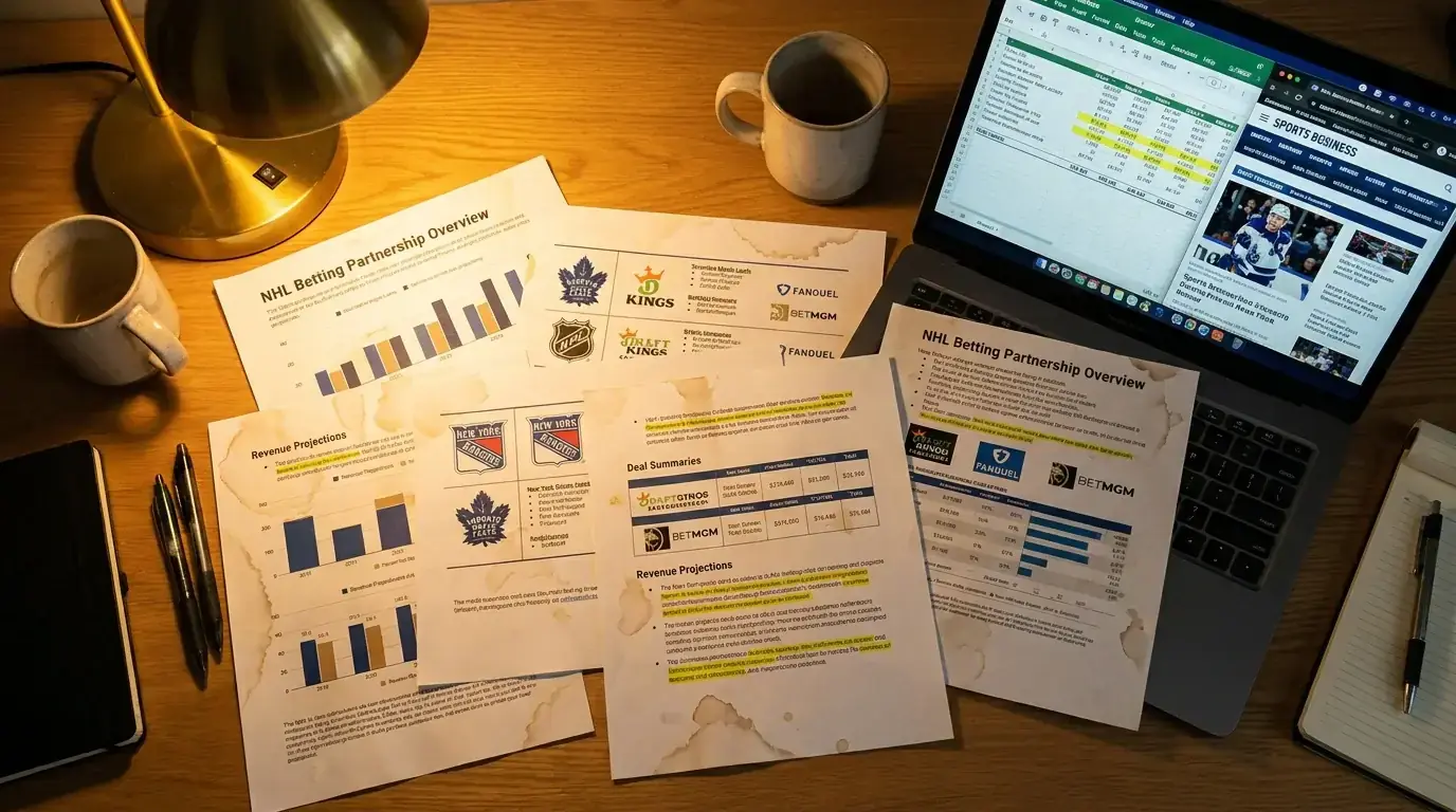 Overview of NHL betting partnership ecosystem spanning sportsbooks and prediction markets